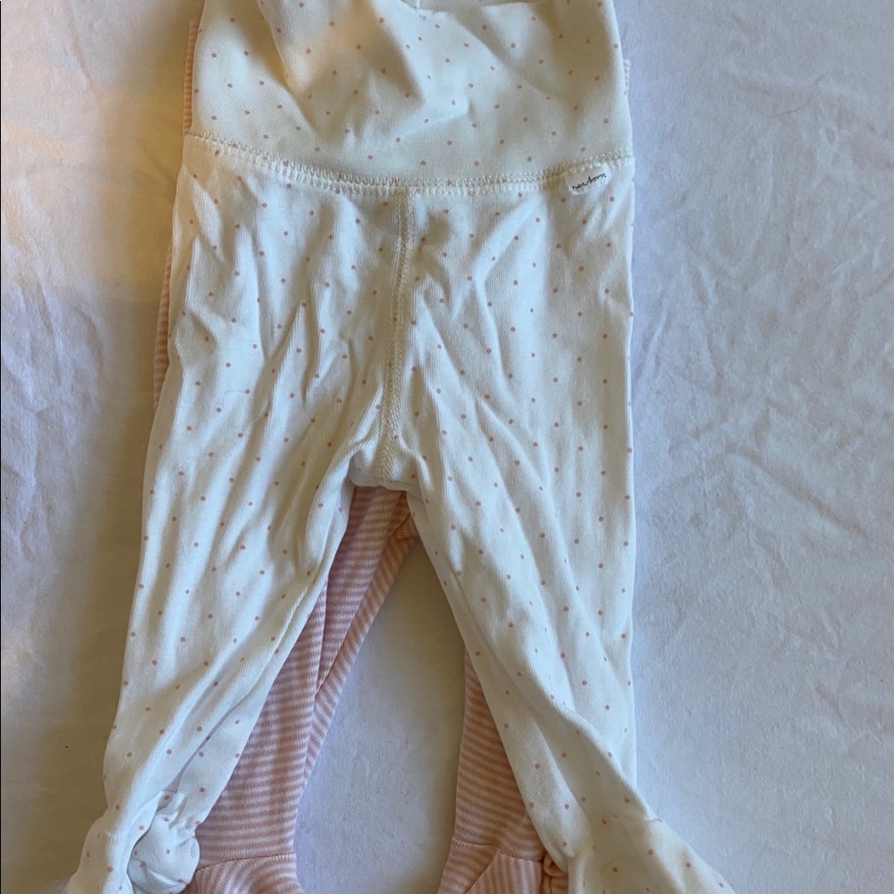 H&M 2 pack footed leggings